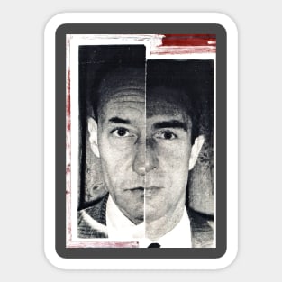 WILLIAM BURROUGHS & BRION GYSIN - CUT-UPS Sticker